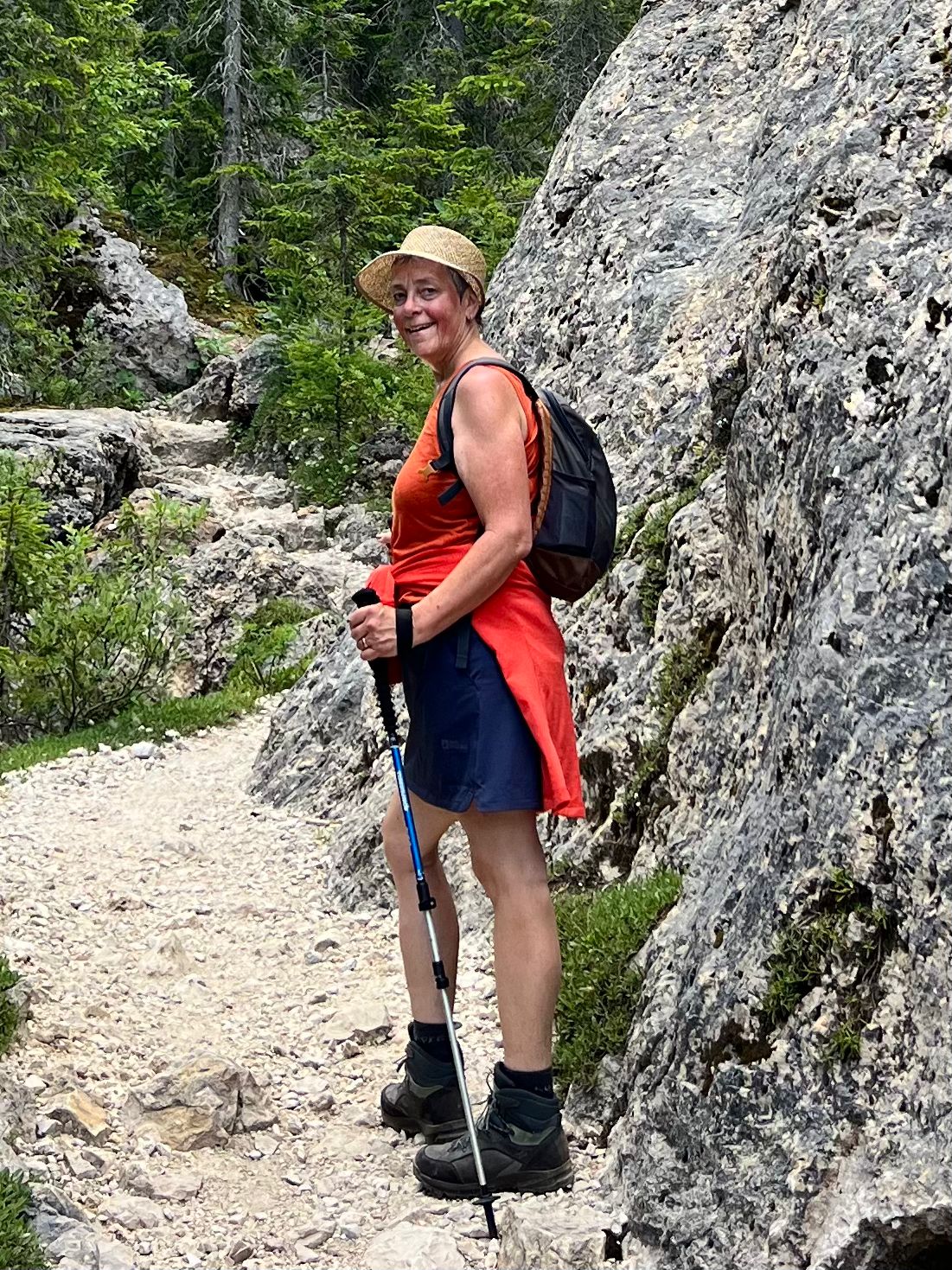 Joleen traint voor de Alpe d'HuZes